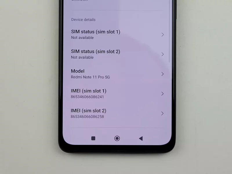 Vand Redmi Note 11 Pro 5G.